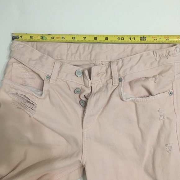 Pink Boyfriend Low Waisted 26 - New Worn - Picture 8 of 8